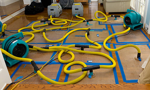 Professional Crawl Space Water Removal technician working in Wagner, SD